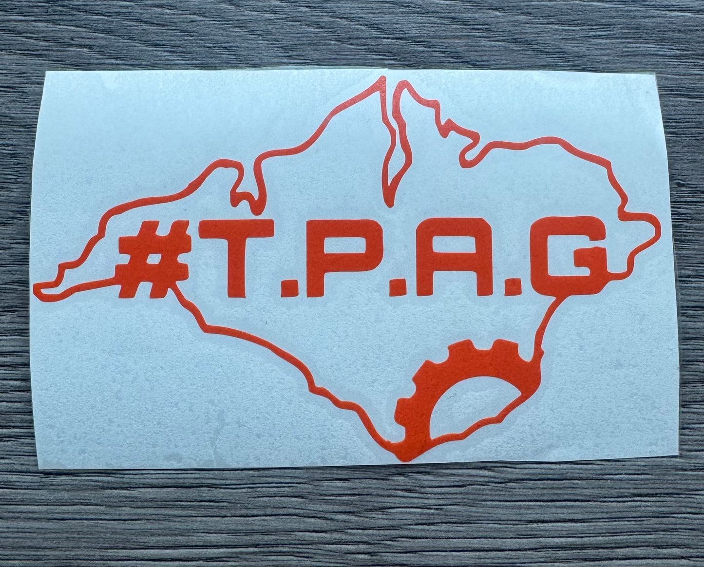 TPAG LOGO STICKERS
