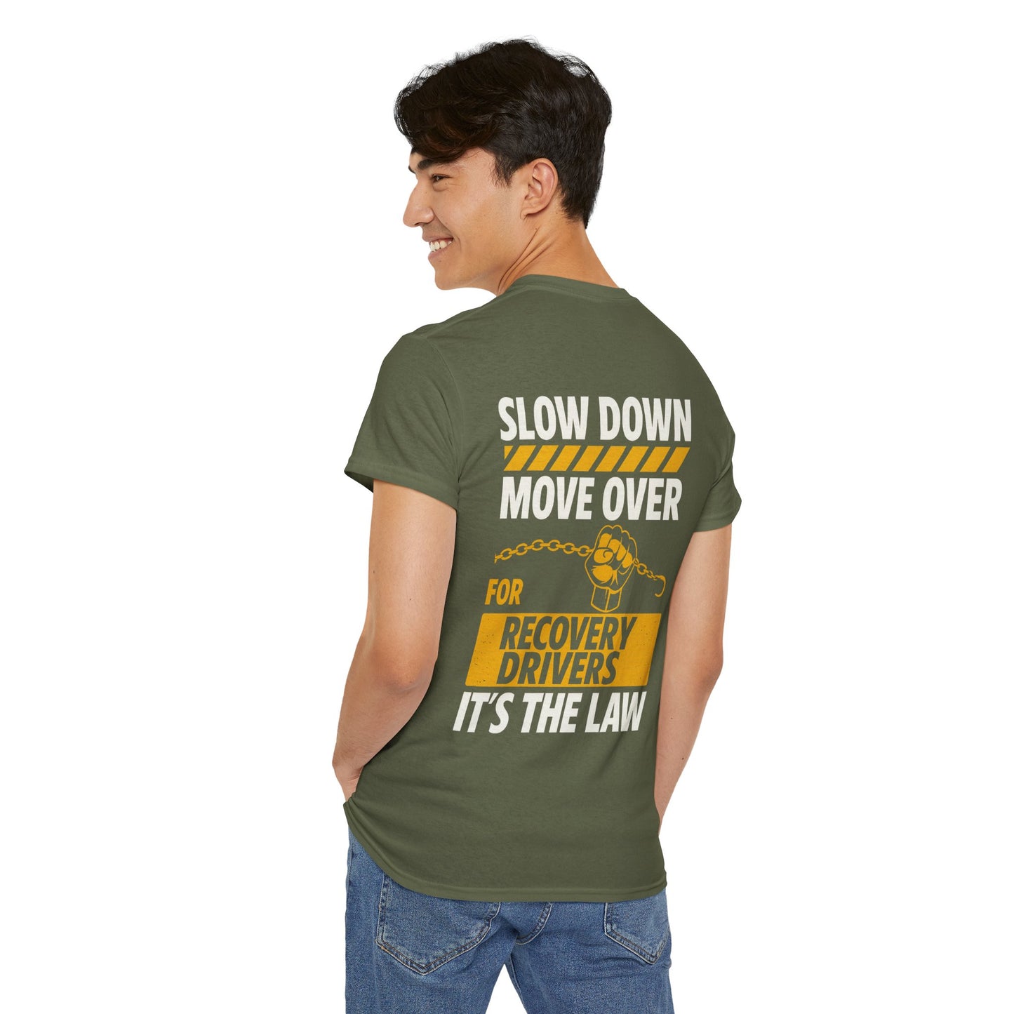 SLOW DOWN MOVE OVER TEE