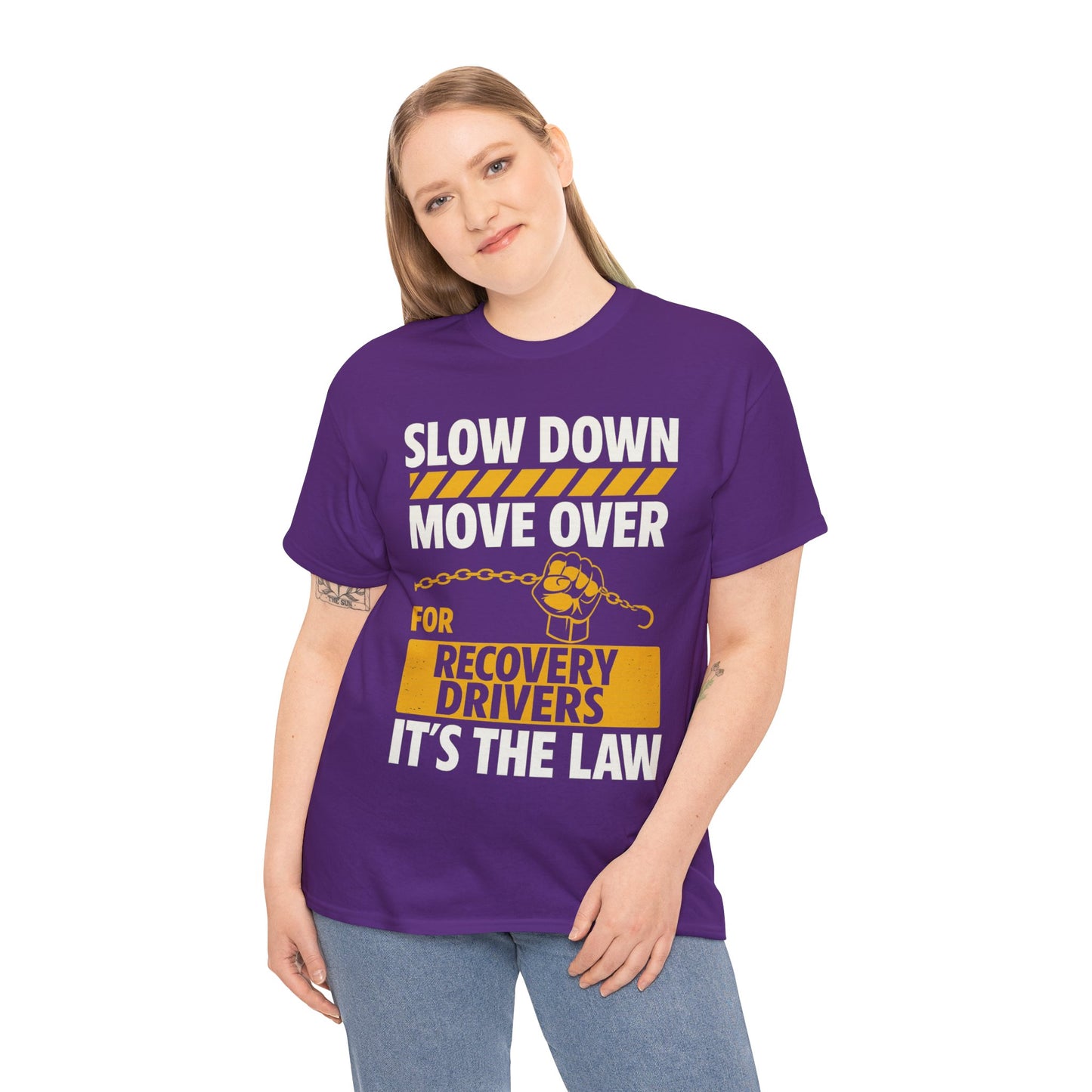 SLOW DOWN MOVE OVER TEE